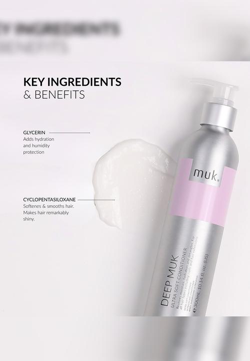 MUK Haircare - Deep Ultra Soft Conditioner - 300ml