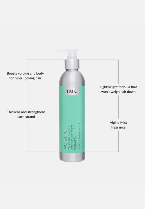 MUK Haircare - Fat Volumising Shampoo - 300ml