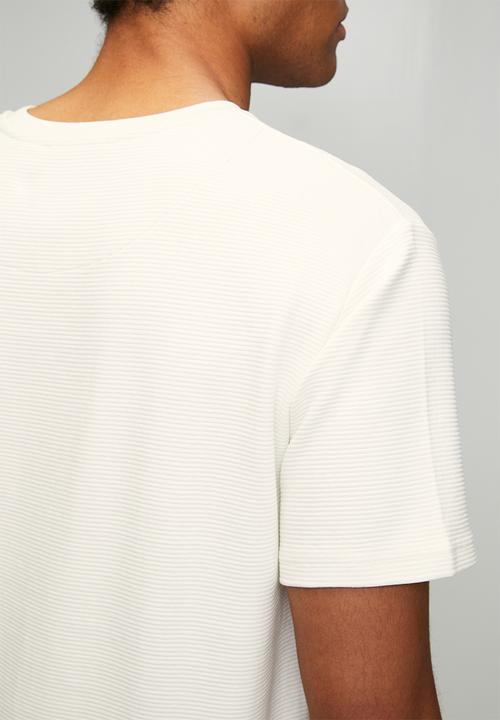 Brave Soul - Crew Neck Tshirt  - Off White