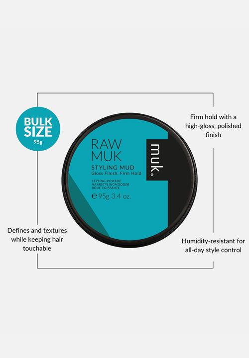 MUK Haircare - Raw Styling Mud - 95g