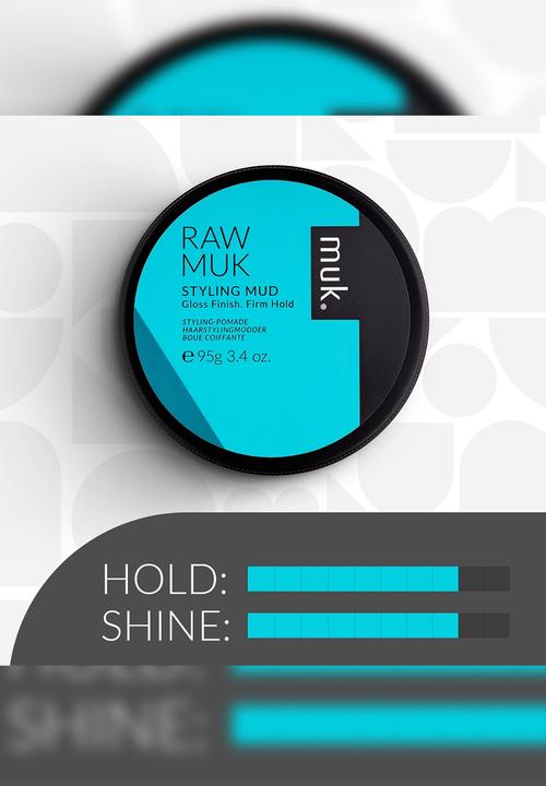 MUK Haircare - Raw Styling Mud - 95g