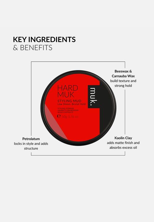 MUK Haircare - Hard Styling Mud - 50g