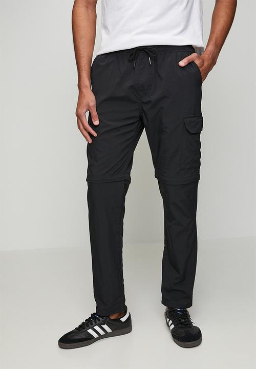 Taslan Cargo Pant - Black