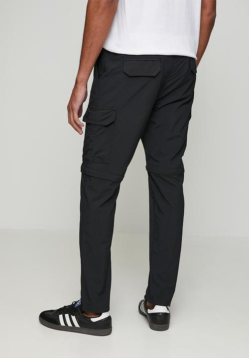 Brave Soul - Taslan Cargo Pant - Black