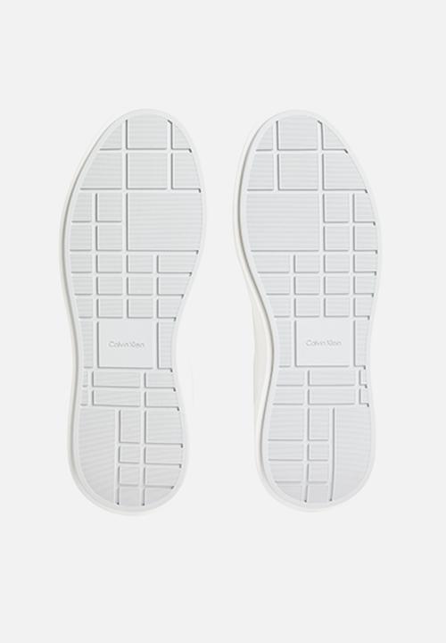 Calvin Klein - Chunky Cupsole Lace Up - Bright White/Silver
