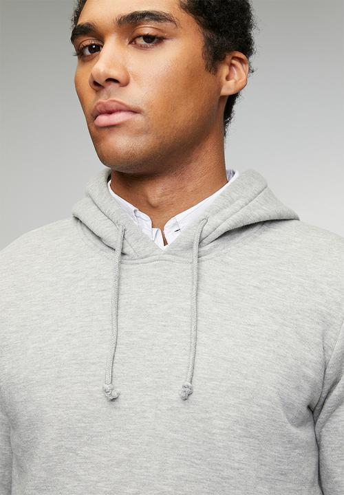Brave Soul - Hoody Overhead - Grey Marl