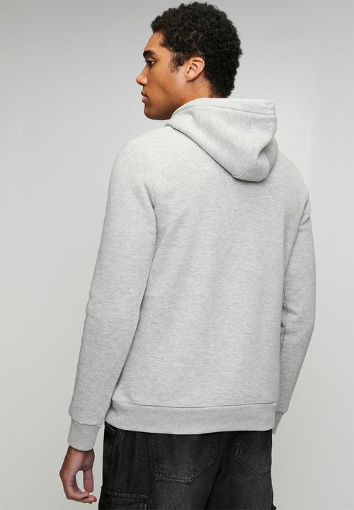 Brave Soul - Hoody Overhead - Grey Marl