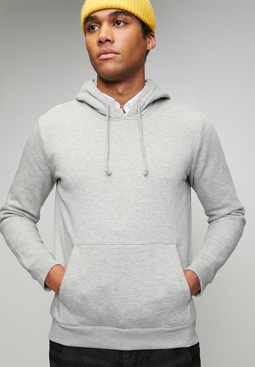 Brave Soul - Hoody Overhead - Grey Marl