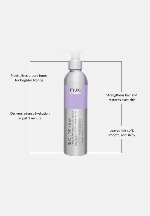 MUK Haircare - Blonde muk 1 Minute  Treatment - 300ml