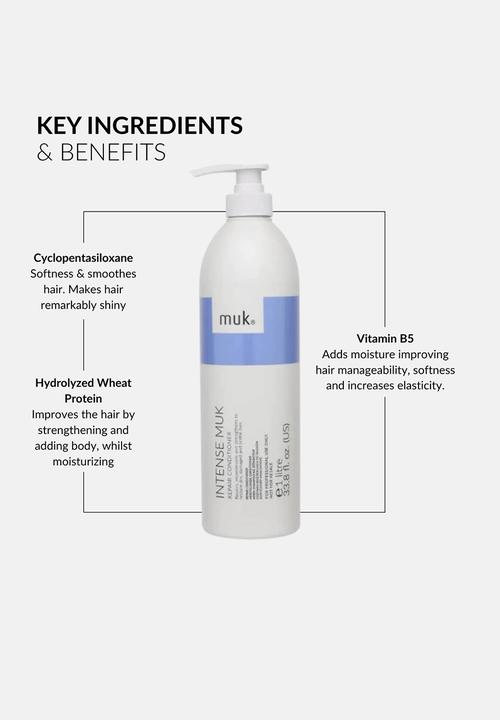 MUK Haircare - Intense muk Repair Conditioner - 1 Litre