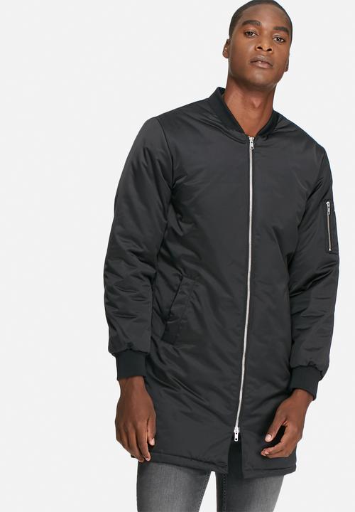 Jack & Jones - Augustin long bomber jacket