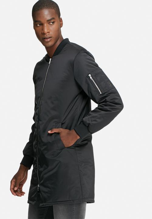 Jack & Jones - Augustin long bomber jacket
