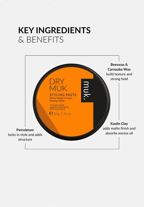 MUK Haircare - Dry Styling Paste - 50g