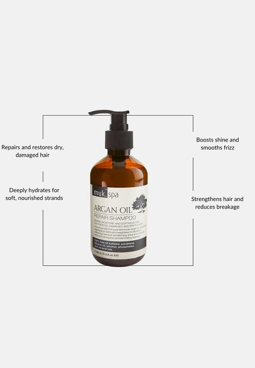 MUK Haircare - Spa Argan Oil Repair Shampoo - 300ml