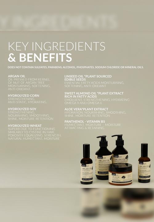 MUK Haircare - Spa Argan Oil Repair Shampoo - 1 Litre