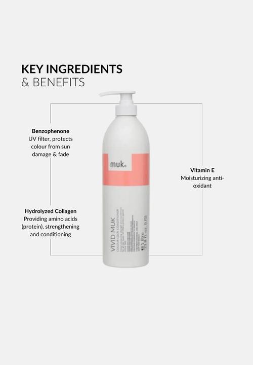 MUK Haircare - Vivid Colour Conditioner - 1l