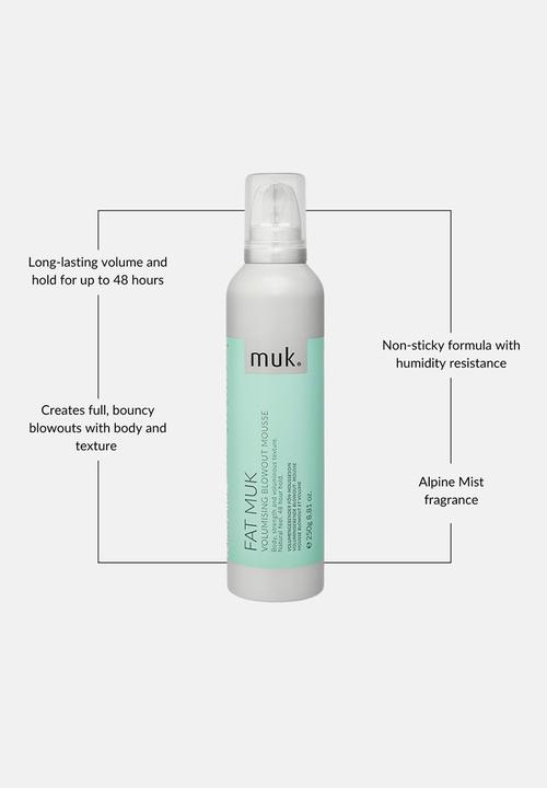 MUK Haircare - Fat Volumising Blowout Mousse - 250ml