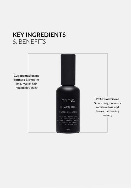 MUK Haircare - MR muk  Beard Oil  - 50ml