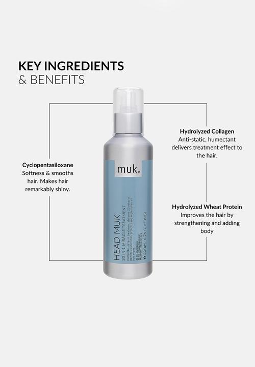 MUK Haircare - Head muk 20 in 1 Miracle Treatment - 200ml