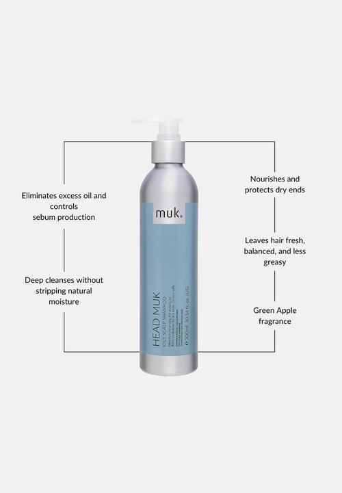 MUK Haircare - Head muk Oily Scalp Shampoo - 300ml