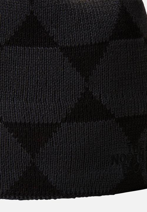 The North Face - Jim Beanie - TNF Black-Asphalt Grey Geodesic Jacquard