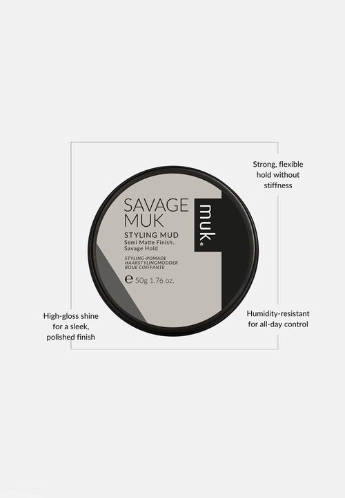 MUK Haircare - Savage Styling Mud - 50g