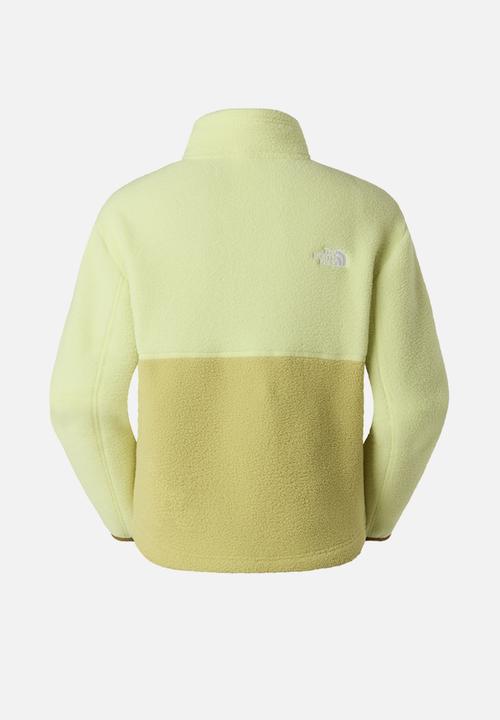 W Yumiori 1/4 Zip - Pear-Lemon Mist-Cedar