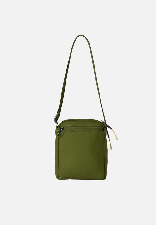 The North Face - Jester Crossbody - Woodland Green -Black-Honeyed Sand 