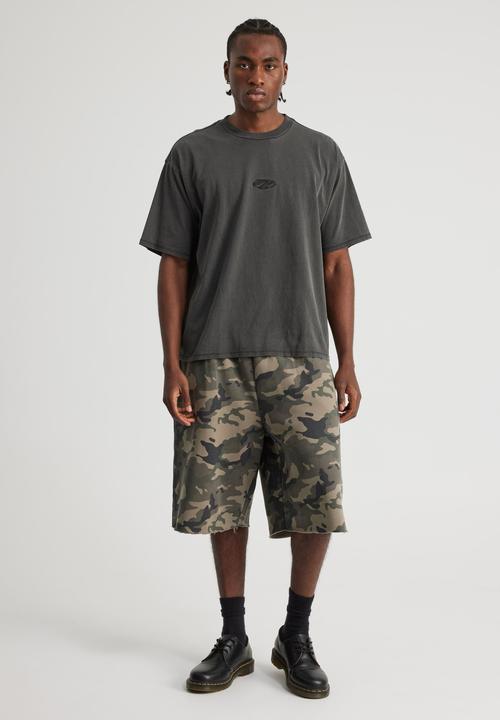 Factorie - Notion Vintage Graphic Tshirt - Ntn Washed Black/Ntn Locked