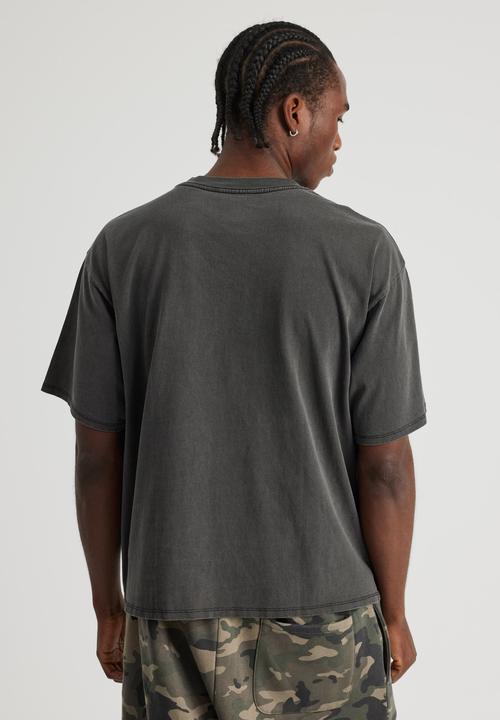 Factorie - Notion Vintage Graphic Tshirt - Ntn Washed Black/Ntn Locked