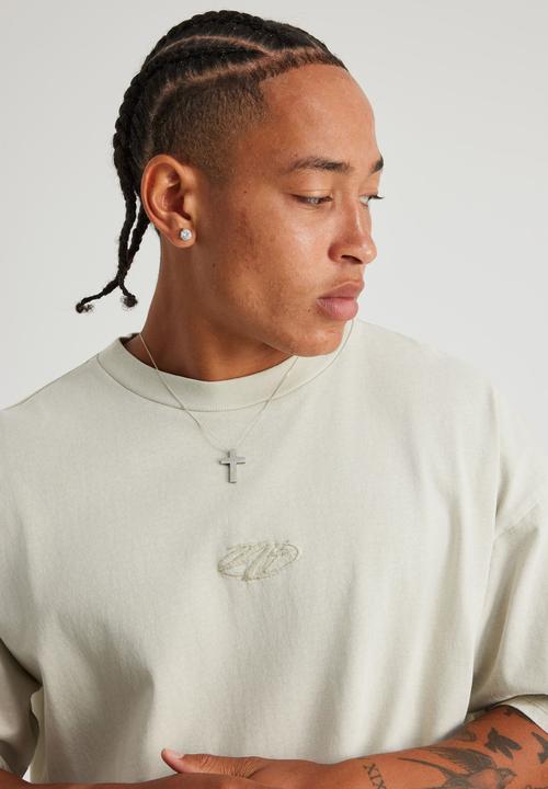 Factorie - Notion Vintage Graphic Tshirt - Ntn Washed Pebble/Ntn Locked