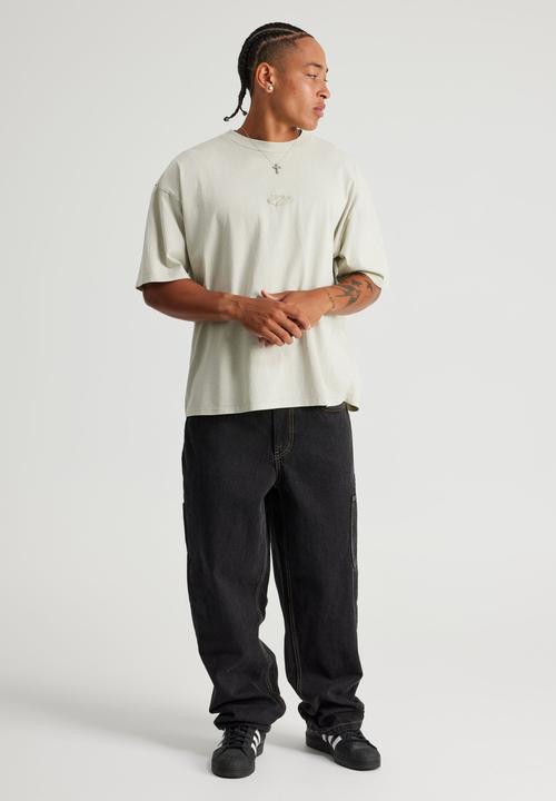 Factorie - Notion Vintage Graphic Tshirt - Ntn Washed Pebble/Ntn Locked