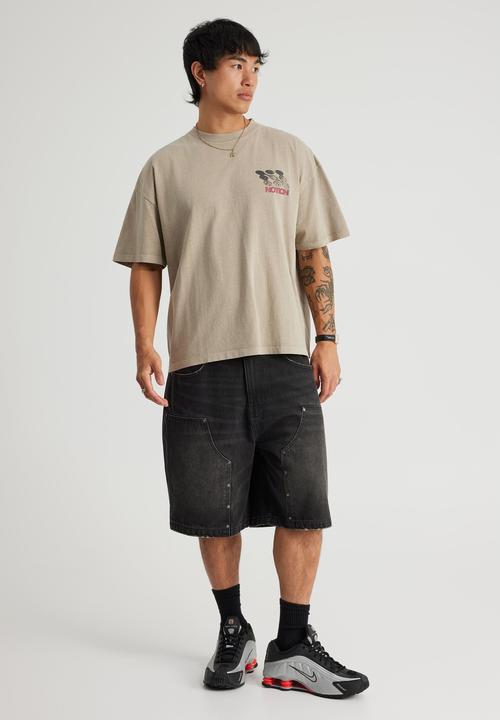 Factorie - Notion Vintage Graphic Tshirt - Ntn Washed Quarry Stone/Oblivion