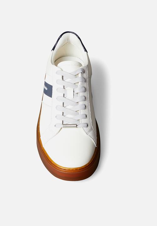 Calvin Klein - Classic Cupsole Laceup - Marshmallow/Navy/Gum