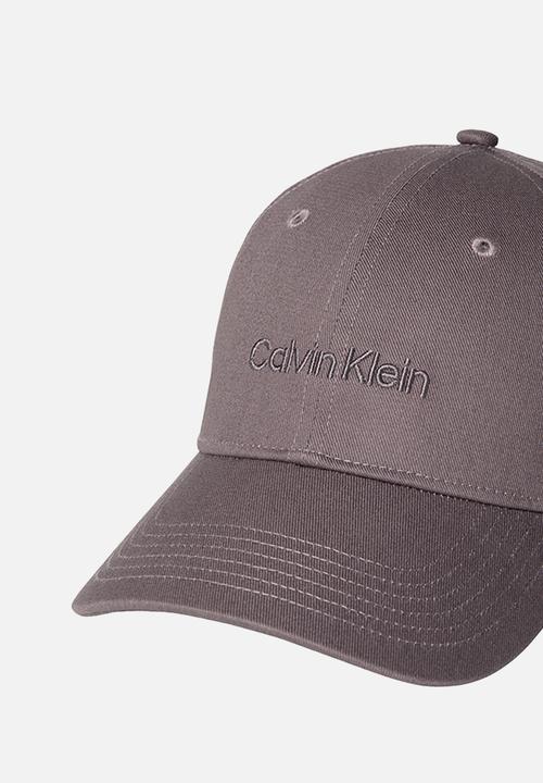 Calvin Klein - Logo Embroidery Baseball Cap - Charcoal Gray