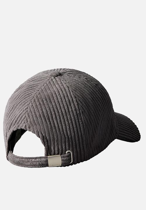 Calvin Klein - Felt Monogram Patch Cap - Charcoal Gray