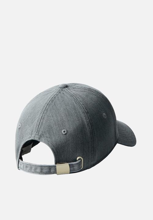 Calvin Klein - Monologo Embroidery Denim Baseball Cap - Dark Grey