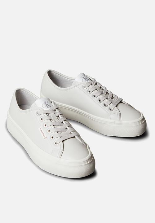 Calvin Klein - Vulc Flatf Lace Up - Moonstruck/Dk Ecru