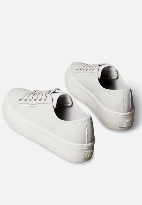 Calvin Klein - Vulc Flatf Lace Up - Moonstruck/Dk Ecru