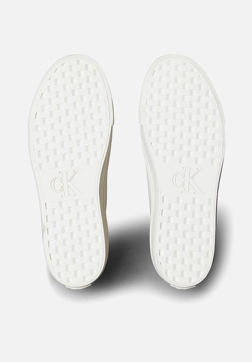 Calvin Klein - Vulc Flatf Lace Up - Moonstruck/Dk Ecru