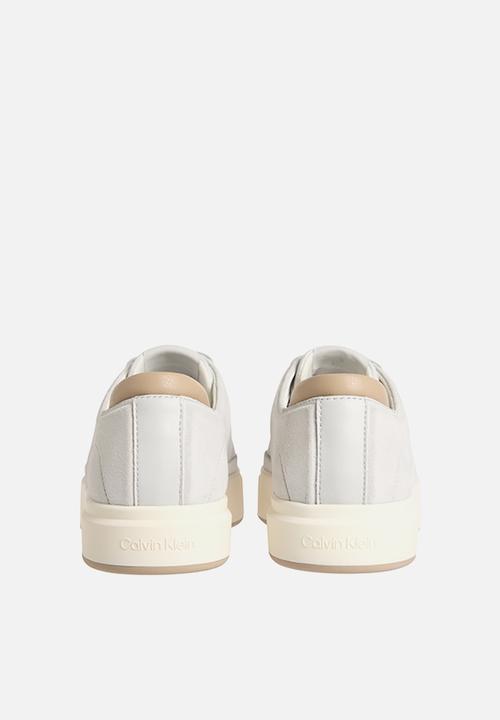 Calvin Klein - Basket Cupsole Laceup - Oyster Mushroom/Travertine