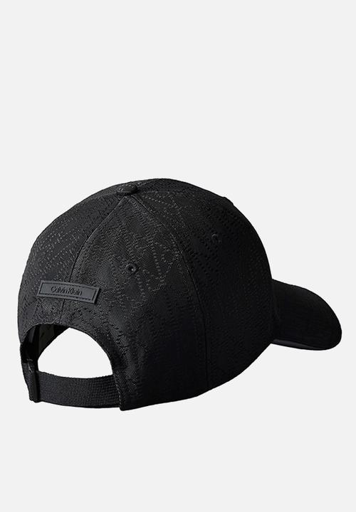 Calvin Klein - Emblem Cordura Baseball Cap - Black