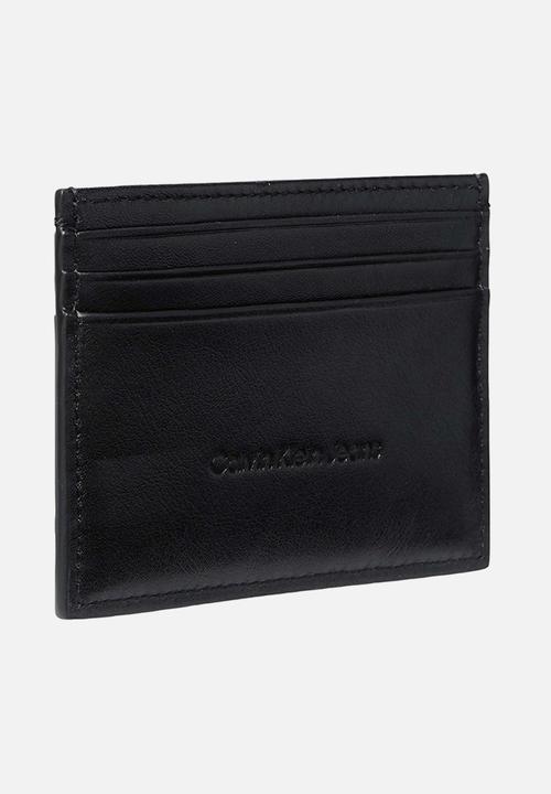 Calvin Klein - Bold Ck Ew Card Case - Black