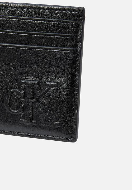 Calvin Klein - Bold Ck Ew Card Case - Black