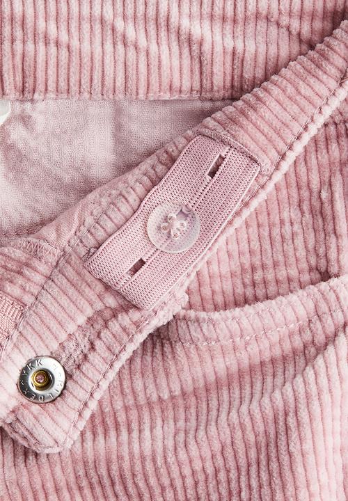 H&M - Wide cotton corduroy trousers - pink