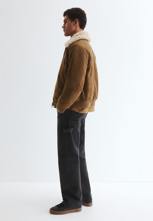 H&M - Relaxed fit worker trousers - black