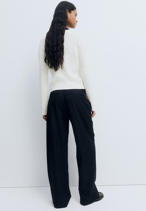 H&M - Cable-knit jumper - white