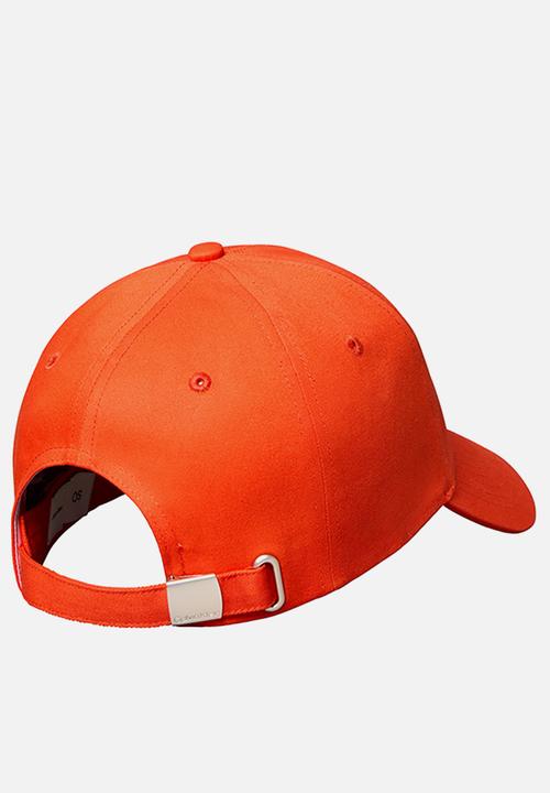 Calvin Klein - Monologo Embroidery Baseball Cap - Orange Horizon