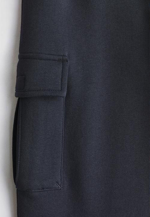 H&M - Cargo-style sweatshirt joggers - dark grey