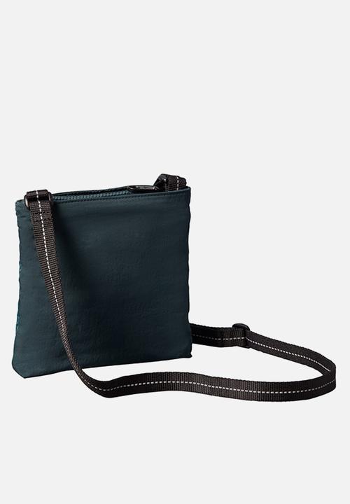 Calvin Klein - Striped Utility Zip Flatpack - Dark Teal